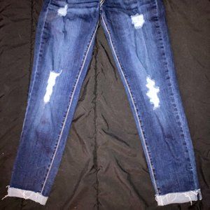 levi boyfriend capri jeans